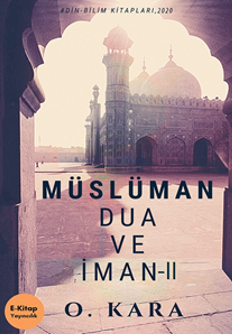 Müslüman Dua ve İman II kitap kapağı