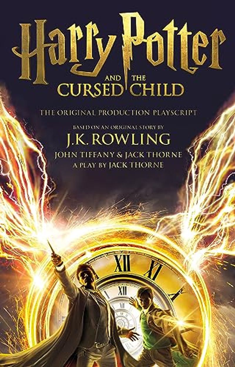 Harry Potter and the Cursed Child kitap kapağı