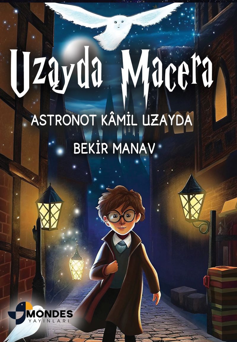 Uzayda Macera / Astronot Kamil Uzayda kitap kapağı