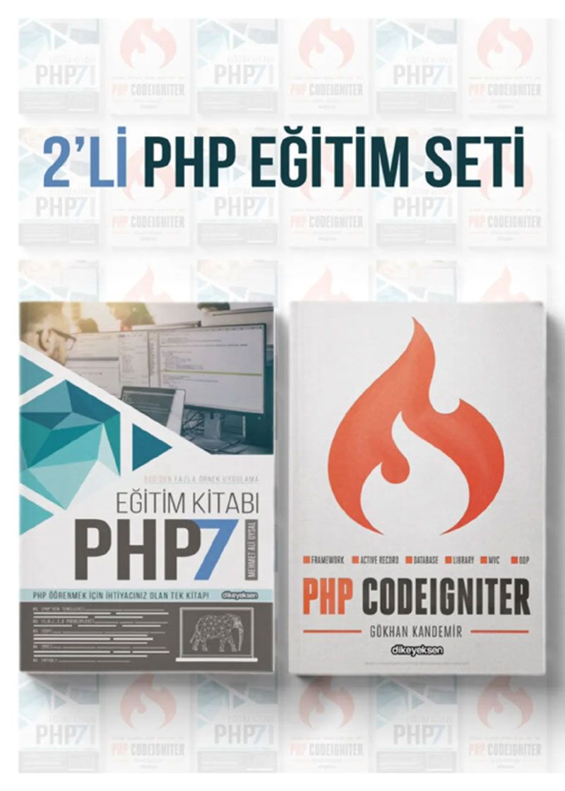 2'li PHP Eğitim Seti (2 Kitap) kitap kapağı