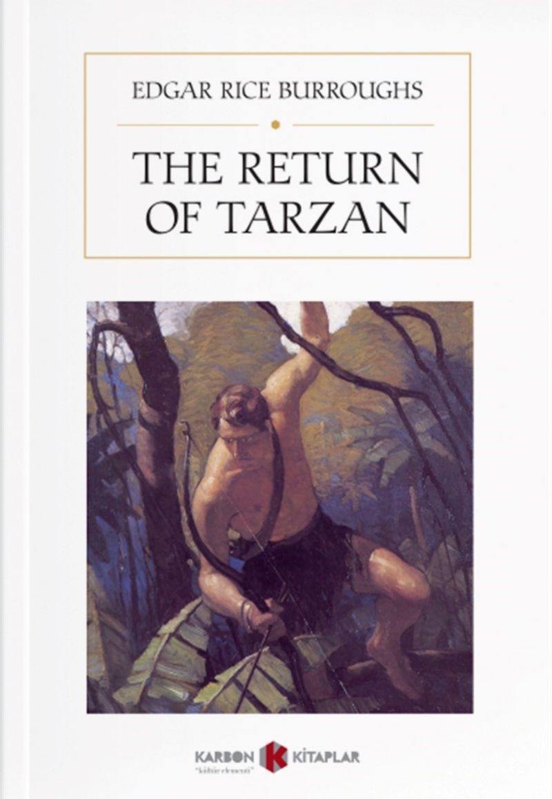 The Return of Tarzan kitap kapağı