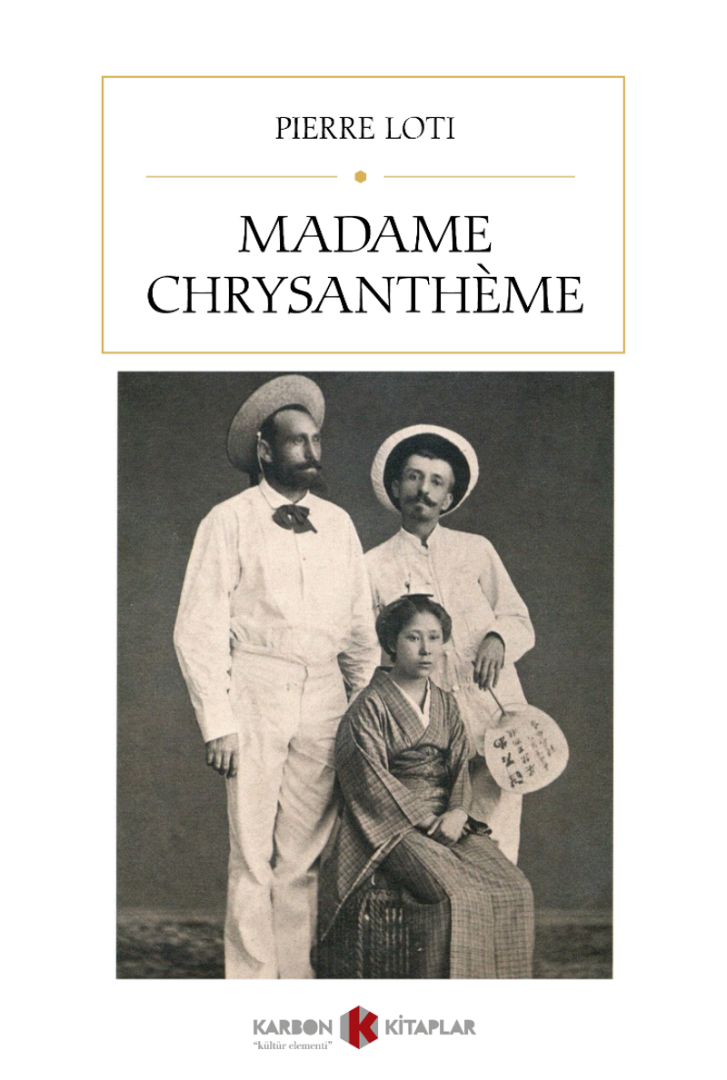 Madame Chrysanthème kitap kapağı