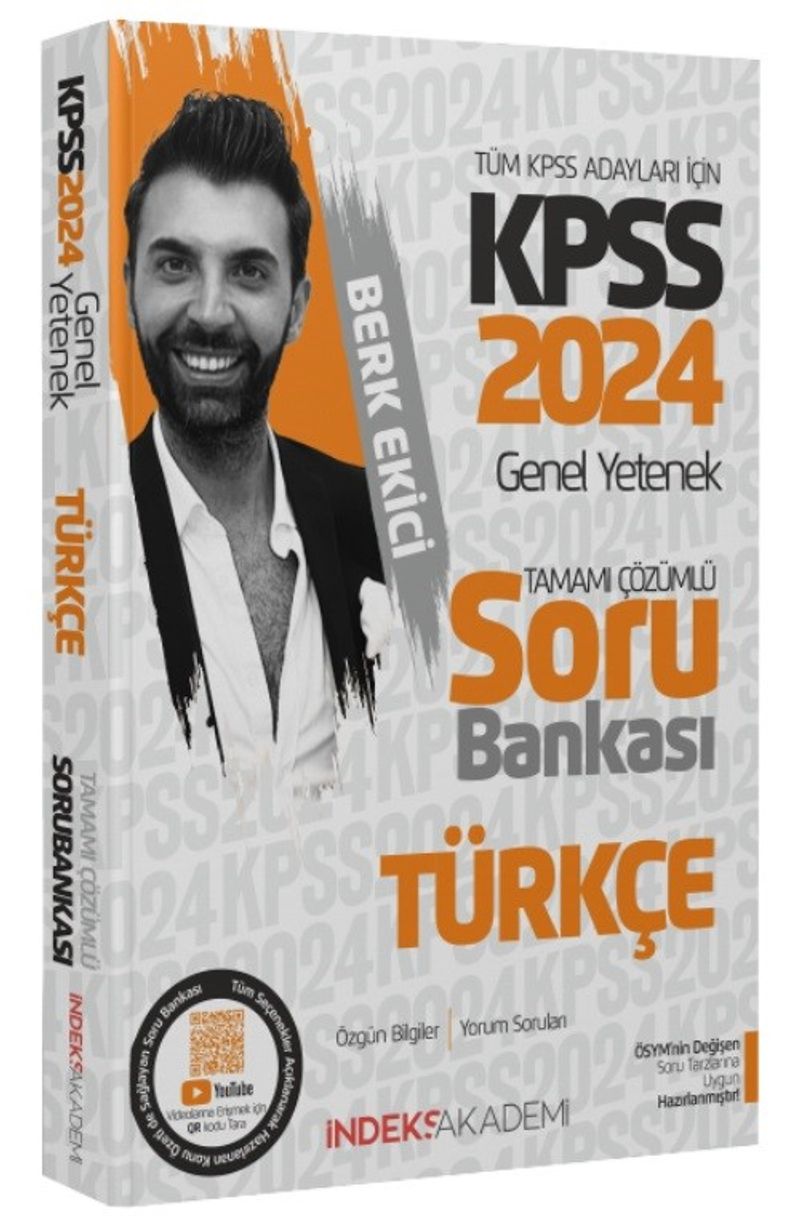 2024 KPSS Türkçe Soru Bankası Çözümlü kitap kapağı