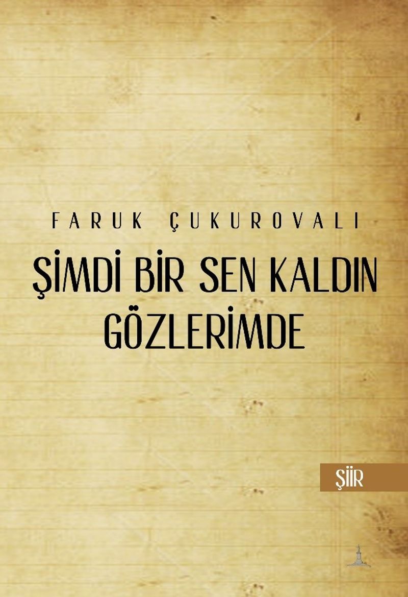 Şimdi Bir Sen Kaldın Gözlerimde kitap kapağı
