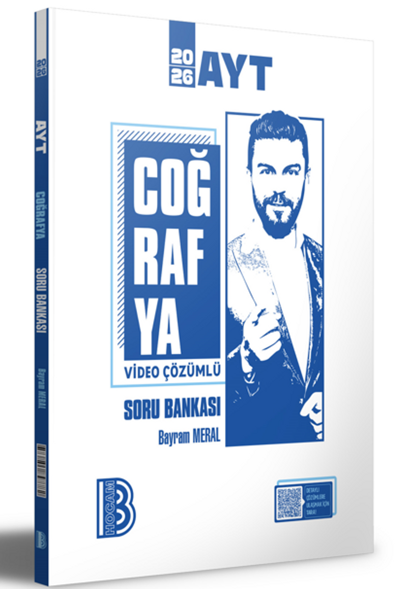 2026 AYT Coğrafya Video Çözümlü Soru Bankası kitap kapağı
