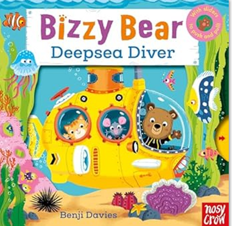 Bizzy Bear: Deepsea Diver kitap kapağı