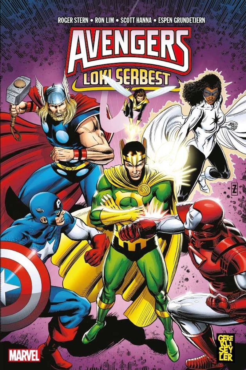 Avengers: Loki Serbest kitap kapağı