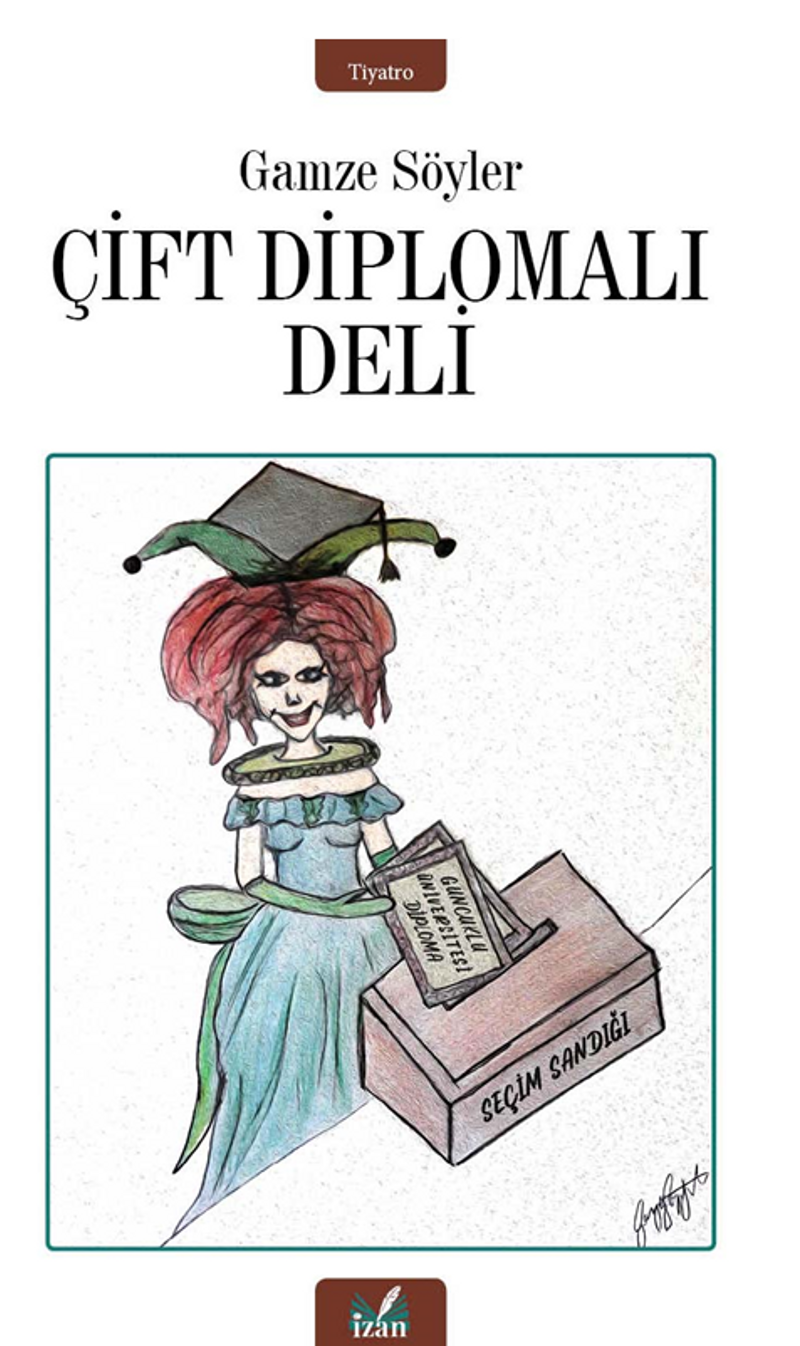 Çift Diplomalı Deli kitap kapağı