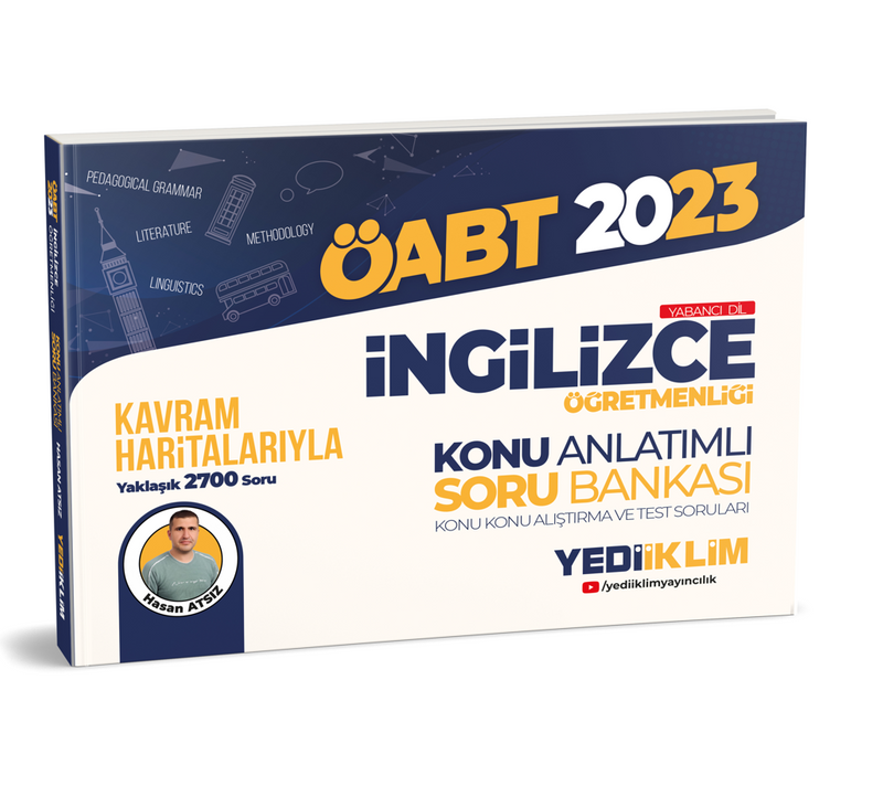 2023 ÖABT İngilizce Öğretmenliği Kavram Haritalarıyla Konu Anlatımlı Soru Bankası kitap kapağı