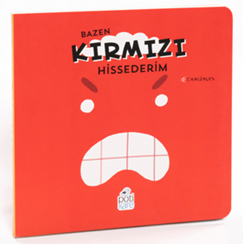 Bazen Kırmızı Hissederim Duygularım kitap kapağı