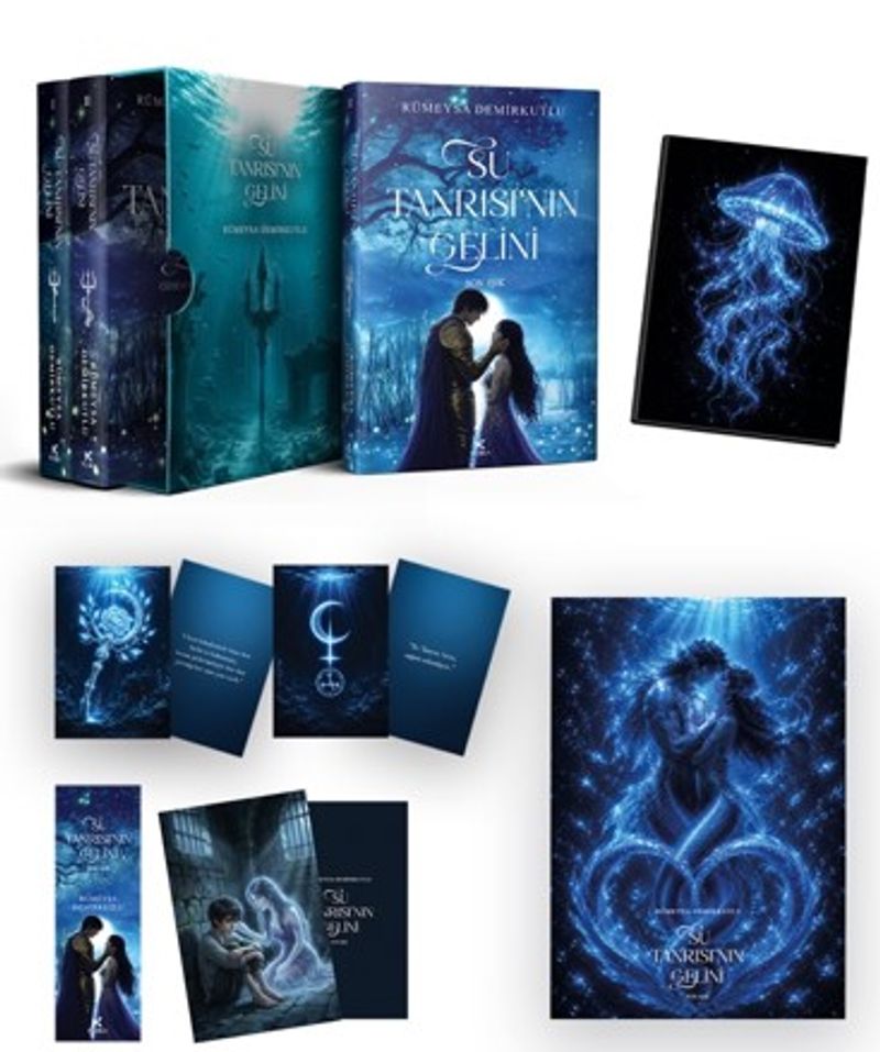 Su Tanrısı'nın Gelini Serisi (3'lü Ciltli Kutulu Set) kitap kapağı