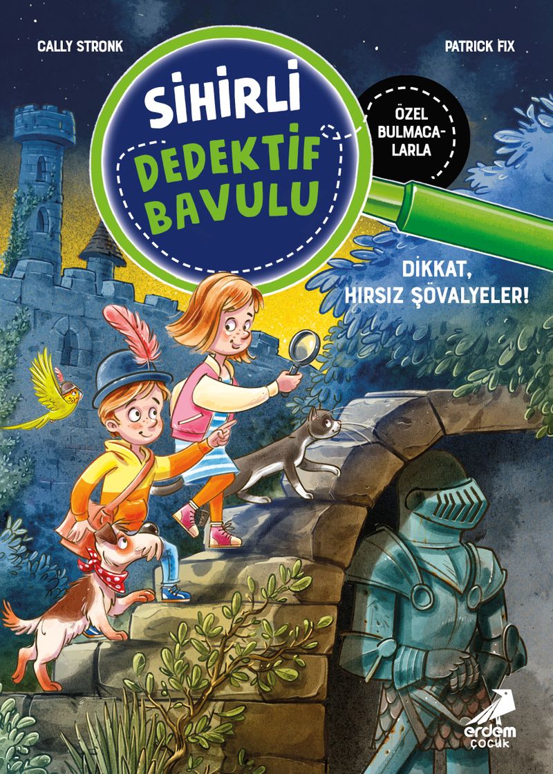 Sihirli Dedektif Bavulu 4 / Dikkat, Hırsız Şövalyeler! kitap kapağı