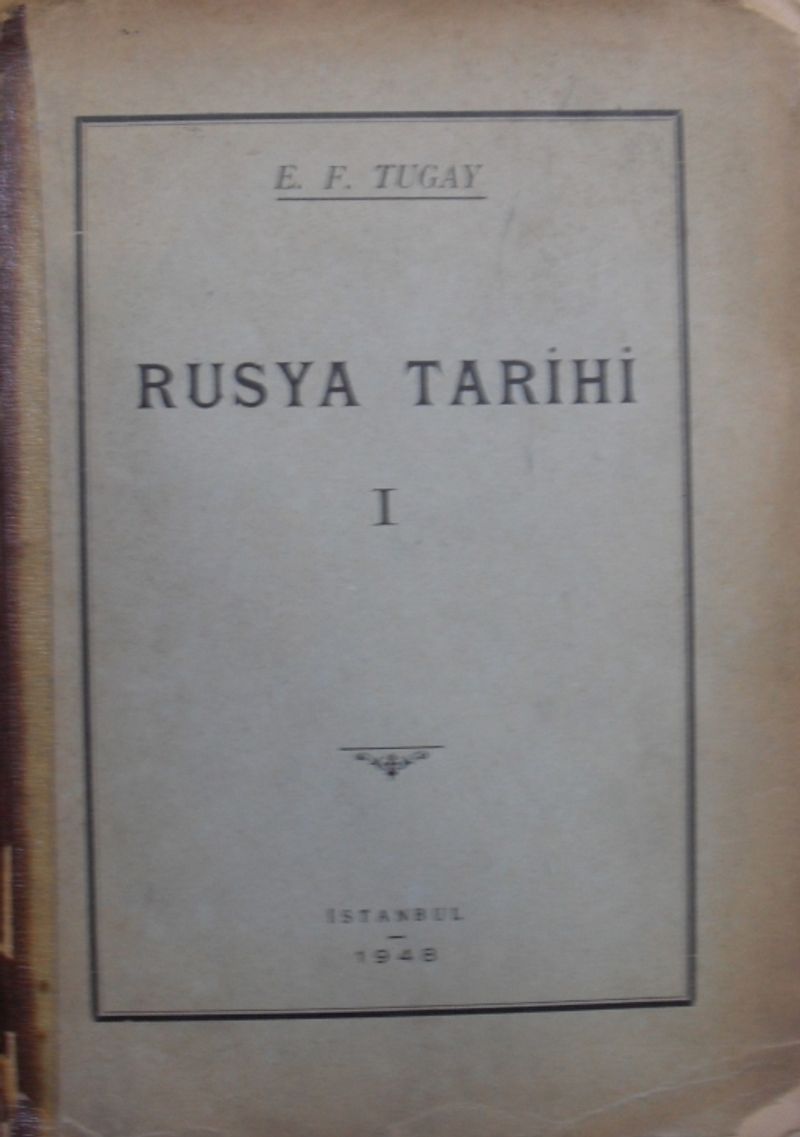 Rusya Tarihi I – Giriş: Kief Devri (Kod: 6-F-10) kitap kapağı