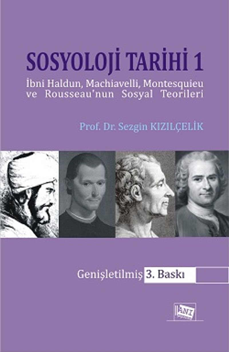 Sosyoloji Tarihi 1 kitap kapağı