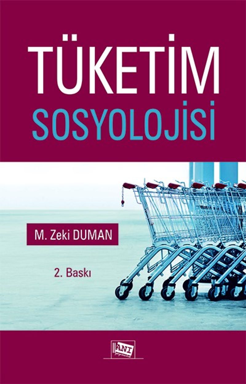 Tüketim Sosyolojisi kitap kapağı