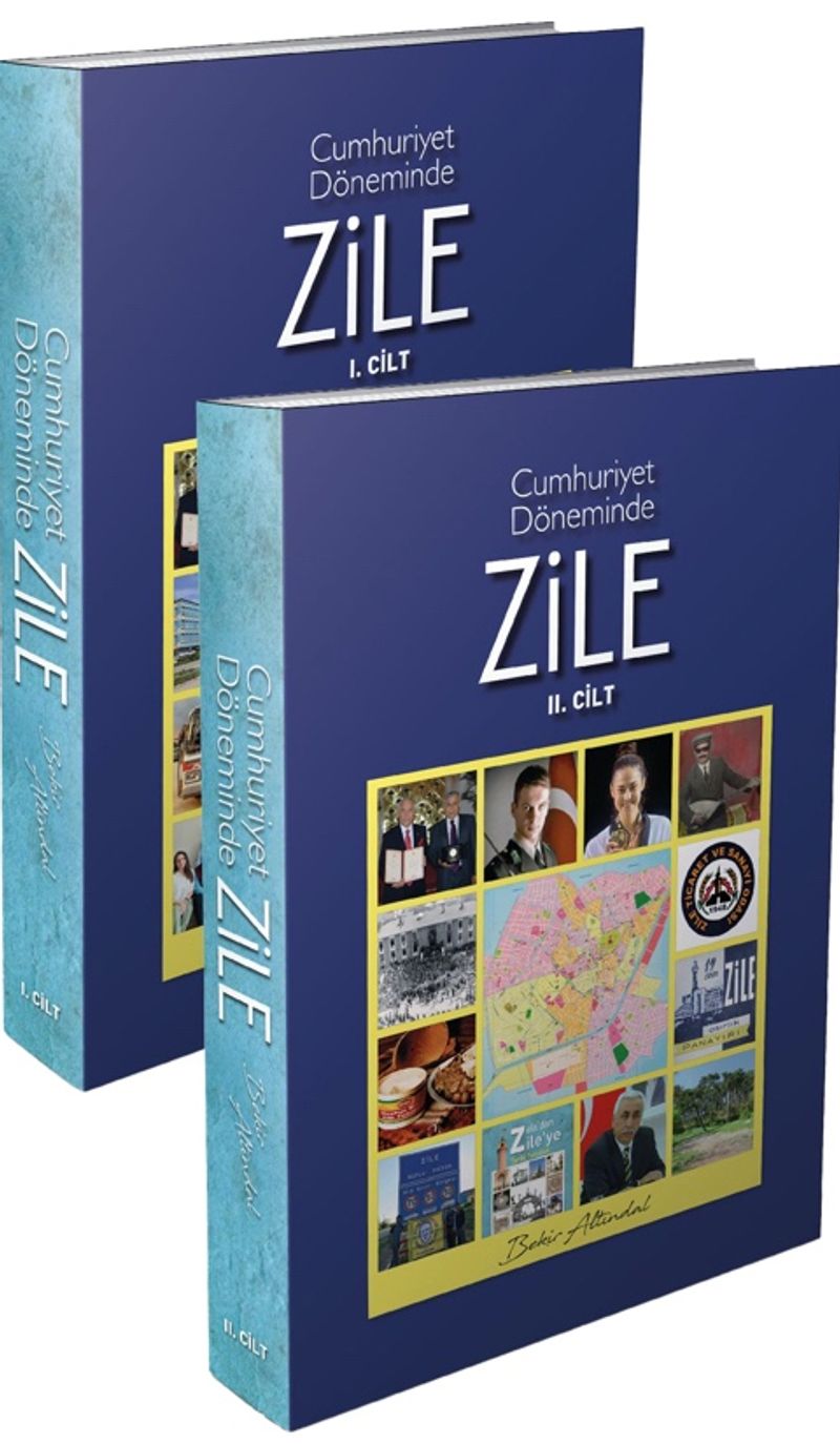Cumhuriyet Döneminde Zile (1.2.Cilt) kitap kapağı