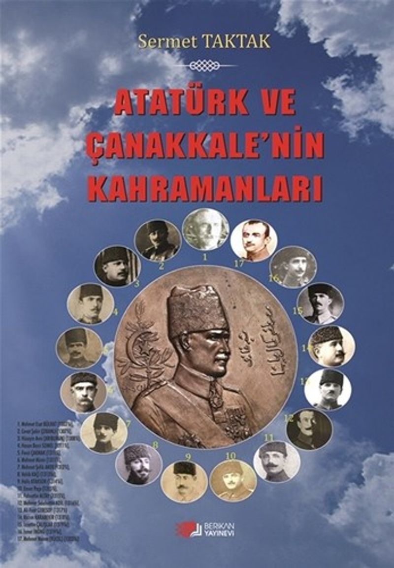 Atatürk ve Çanakkale'nin Kahramanları kitap kapağı