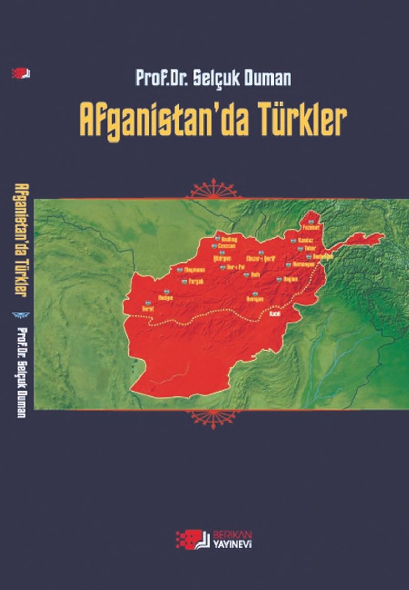 Afganistan'da Türkler kitap kapağı