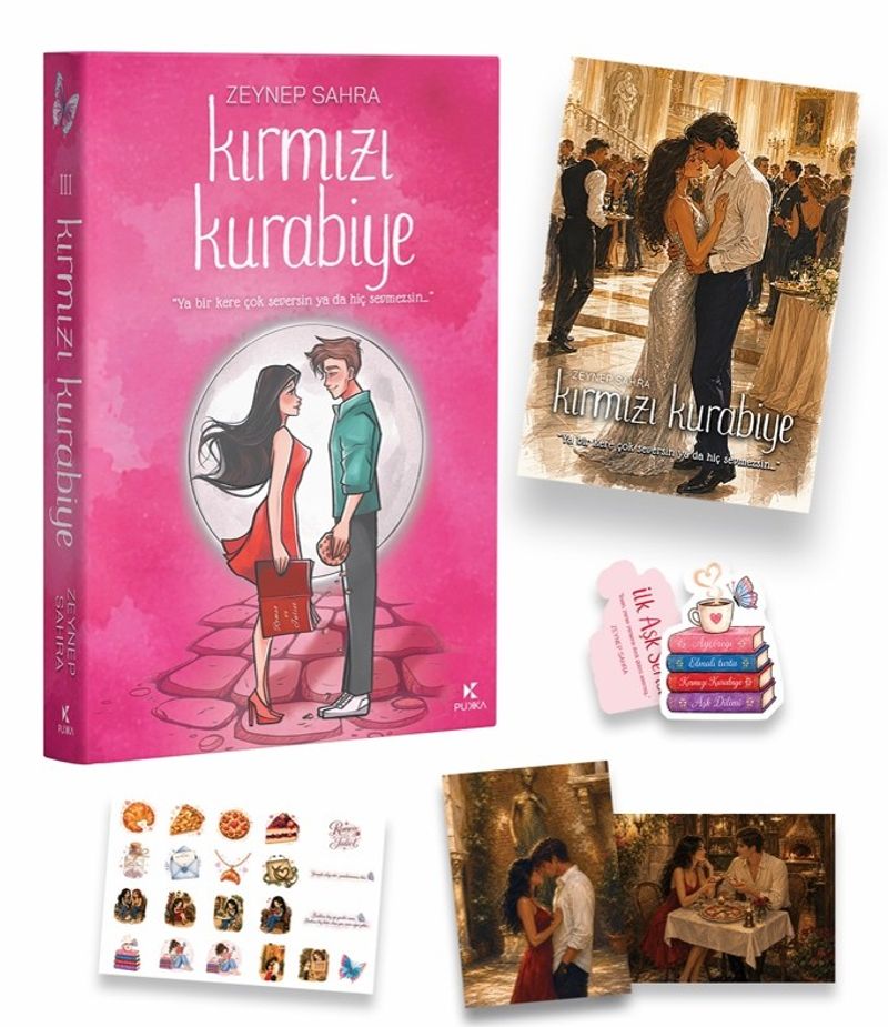 Kırmızı Kurabiye (Kenar Boyamalı) kitap kapağı
