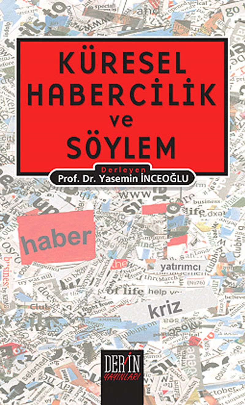 Küresel Habercilik ve Söylem kitap kapağı