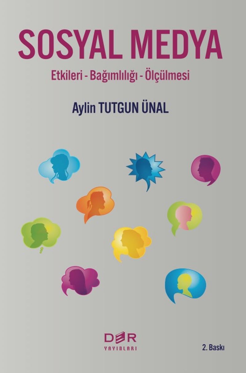 Sosyal Medya Etkileri, Bağımlılığı ve Ölçülmesi kitap kapağı
