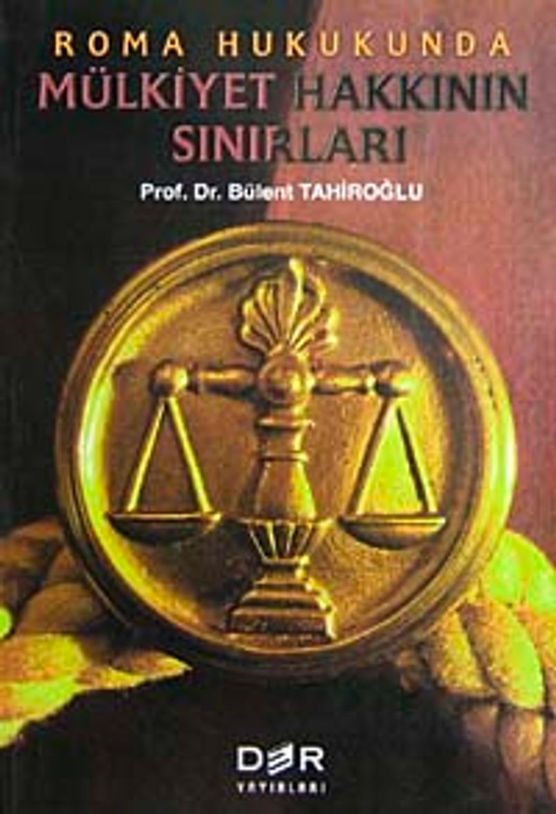 Roma Hukukunda Mülkiyet Hakkının Sınırları kitap kapağı