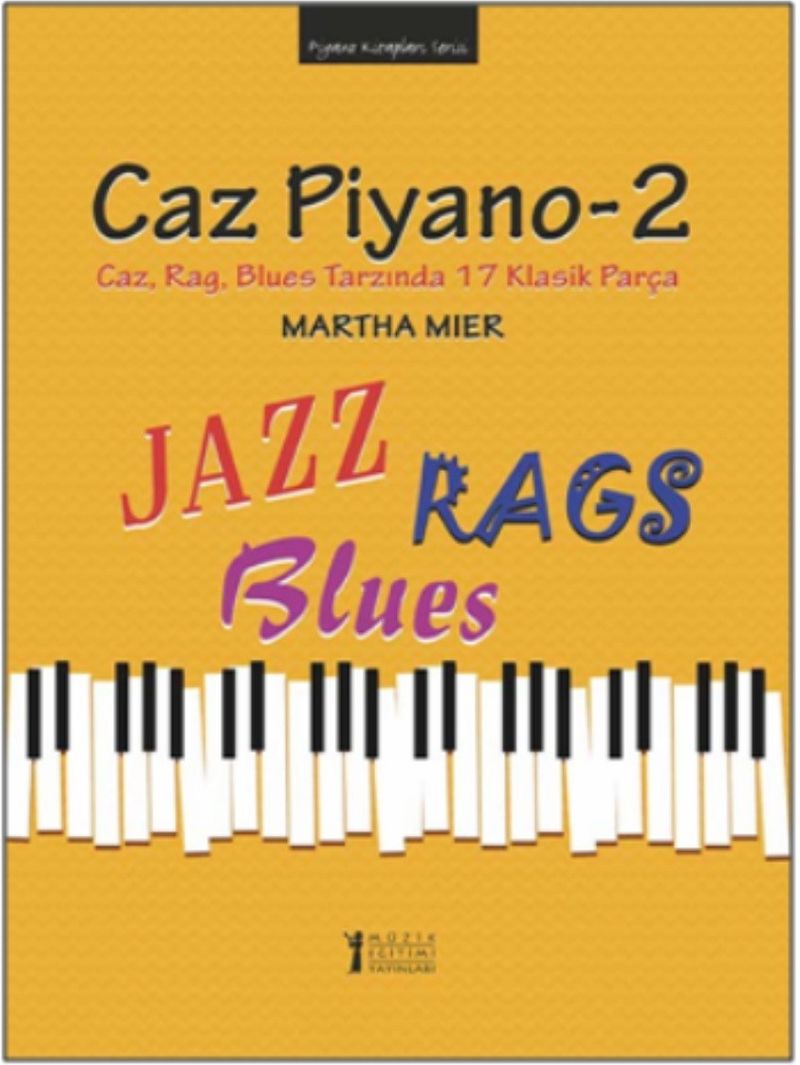 Caz Piyano 2 kitap kapağı