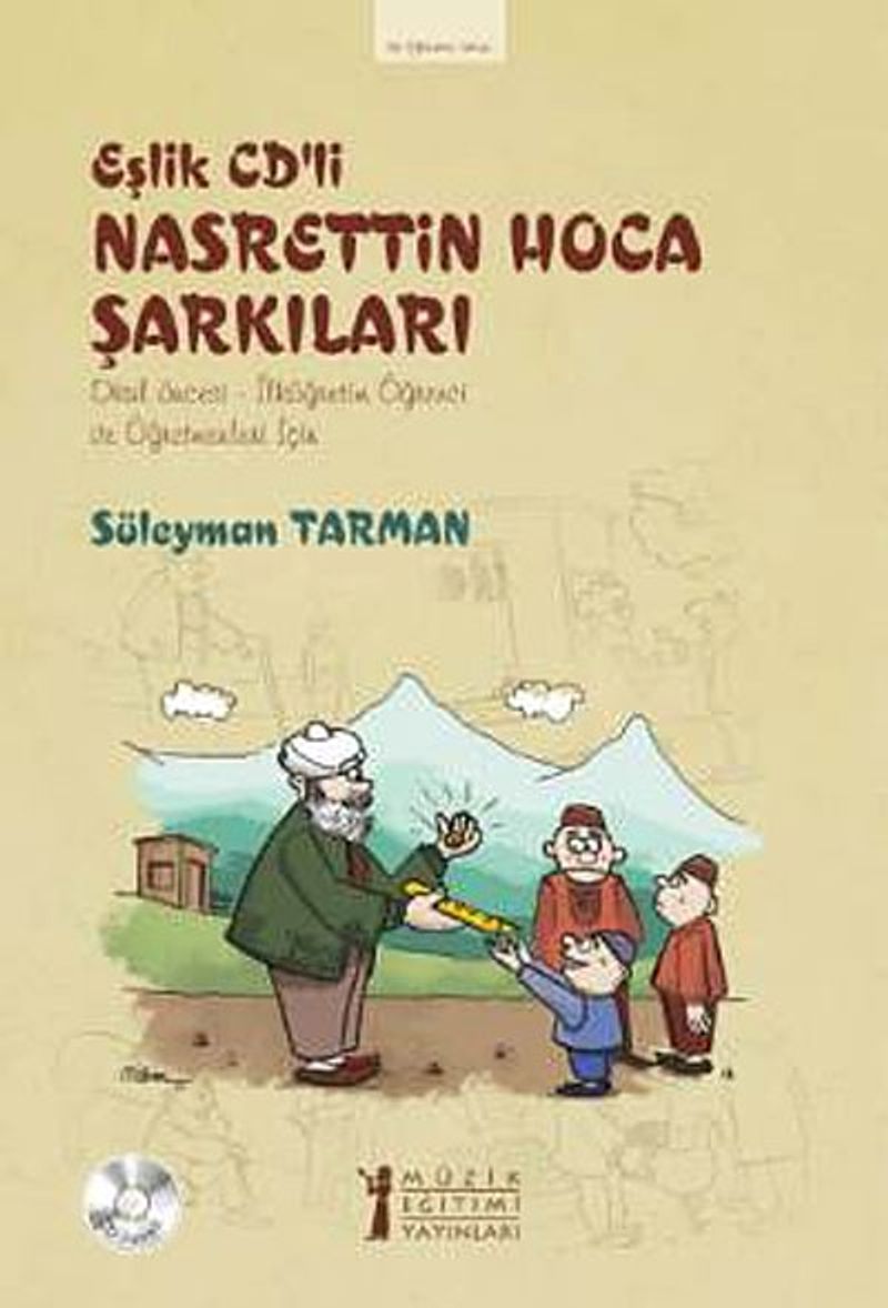 Eşlik CD'li Nasrettin Hoca Şarkıları kitap kapağı