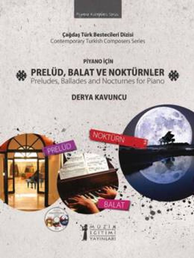 Piyano İçin Prelüd, Balat ve Noktürnler kitap kapağı