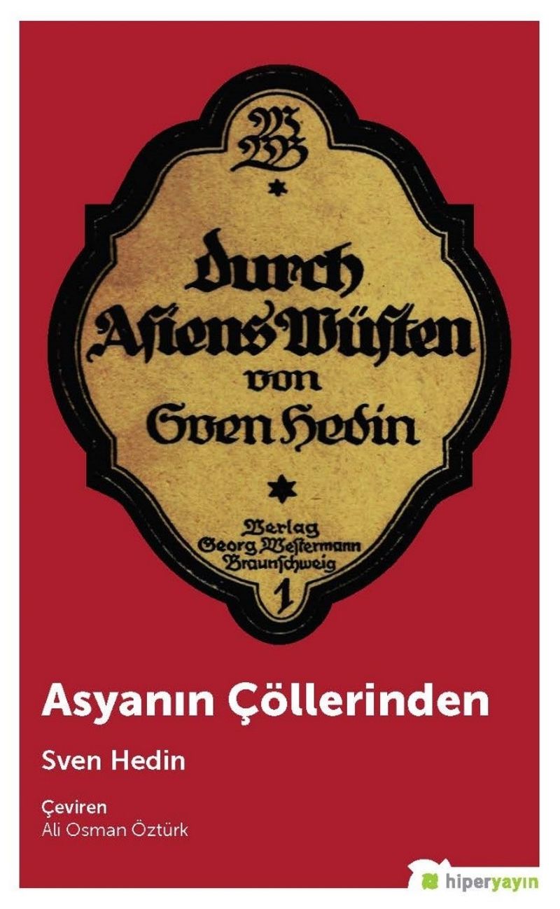 Asyanın Çöllerinden kitap kapağı