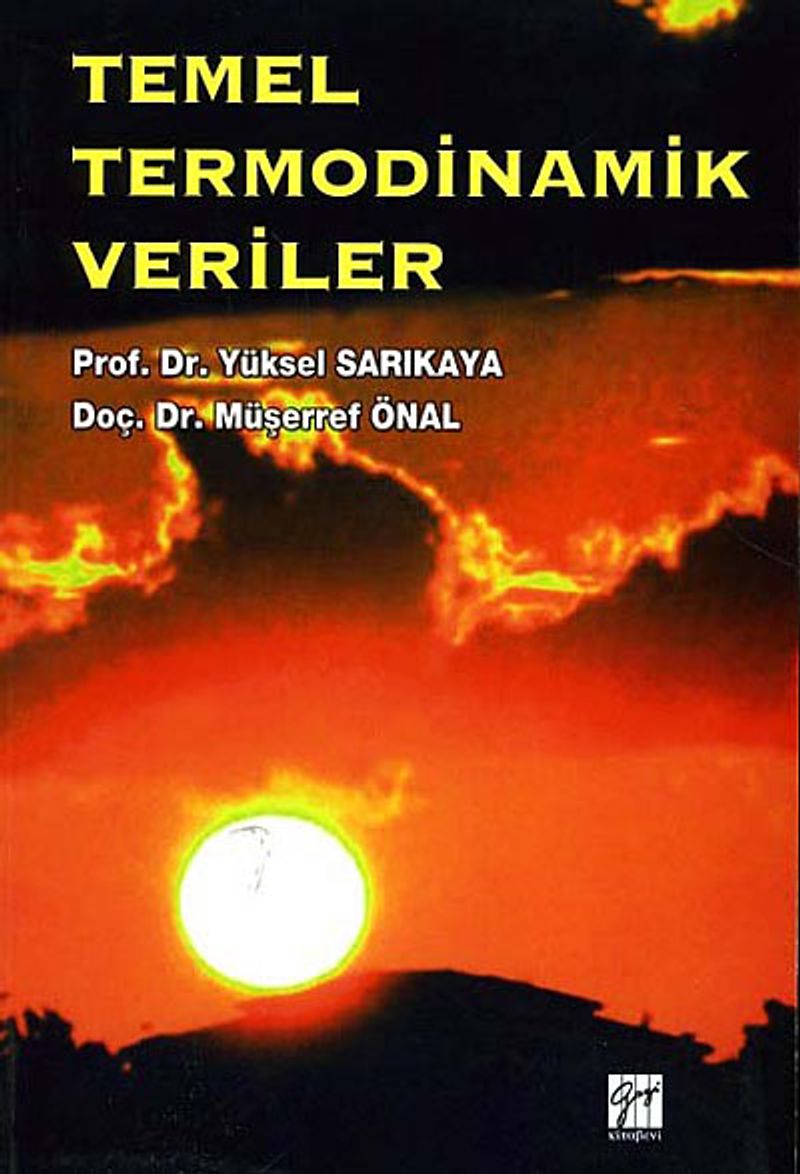 Temel Termodinamik Veriler kitap kapağı