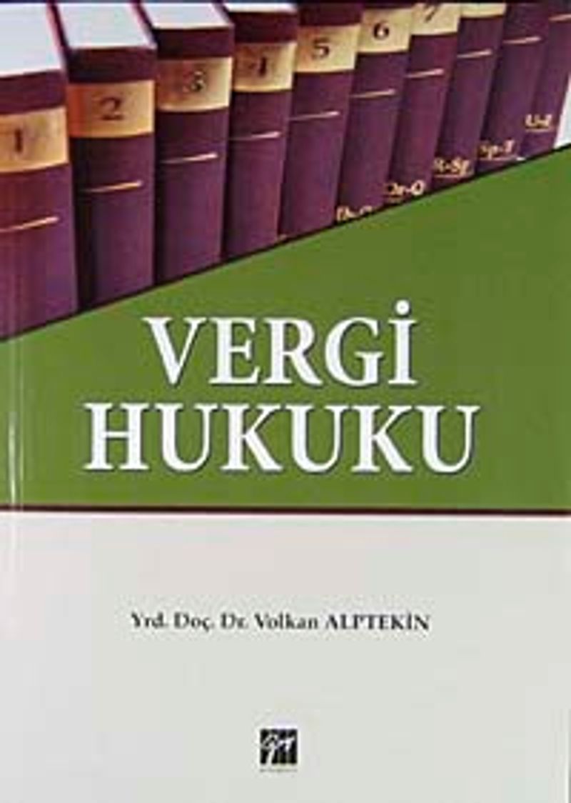 Vergi Hukuku kitap kapağı