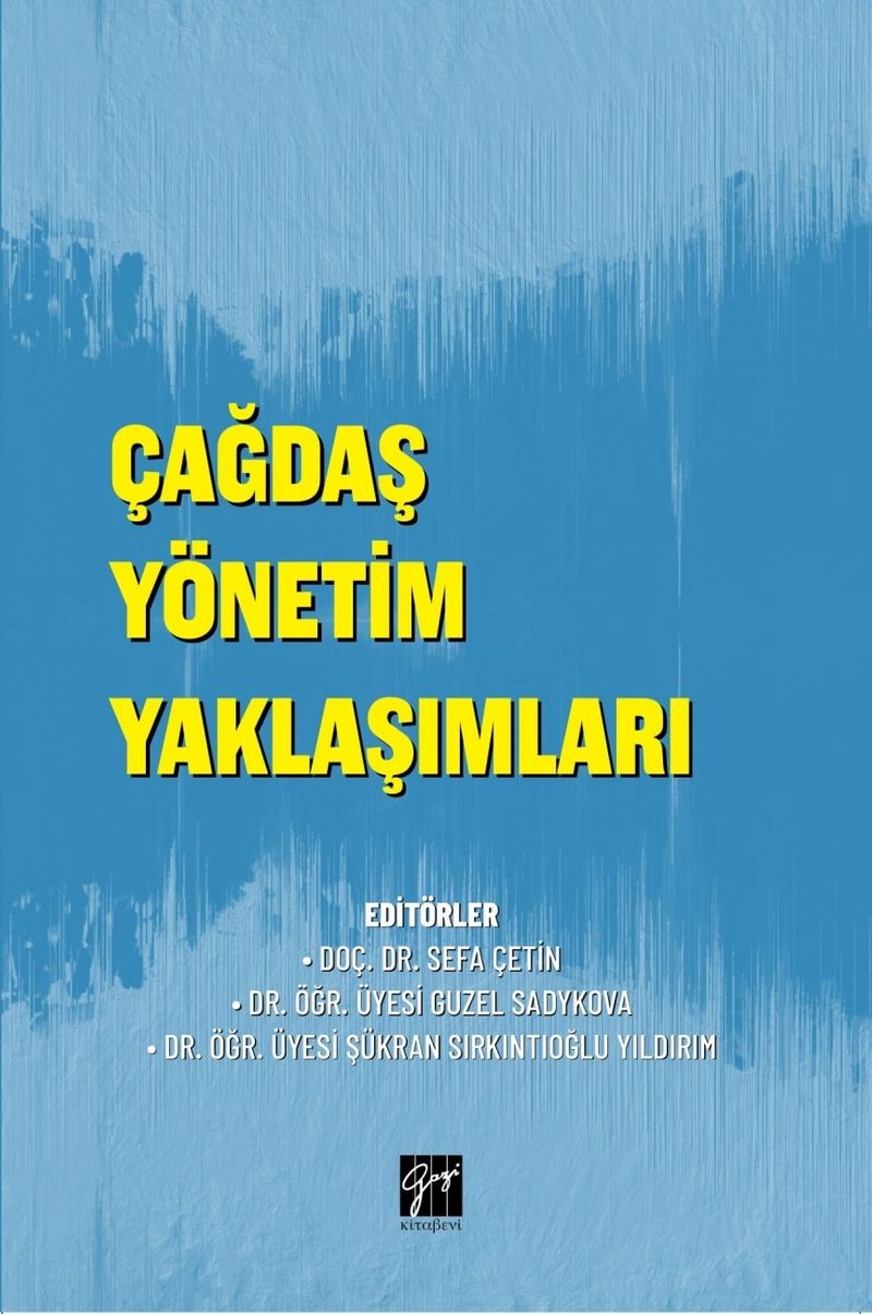 Çağdaş Yönetim Yaklaşımları kitap kapağı
