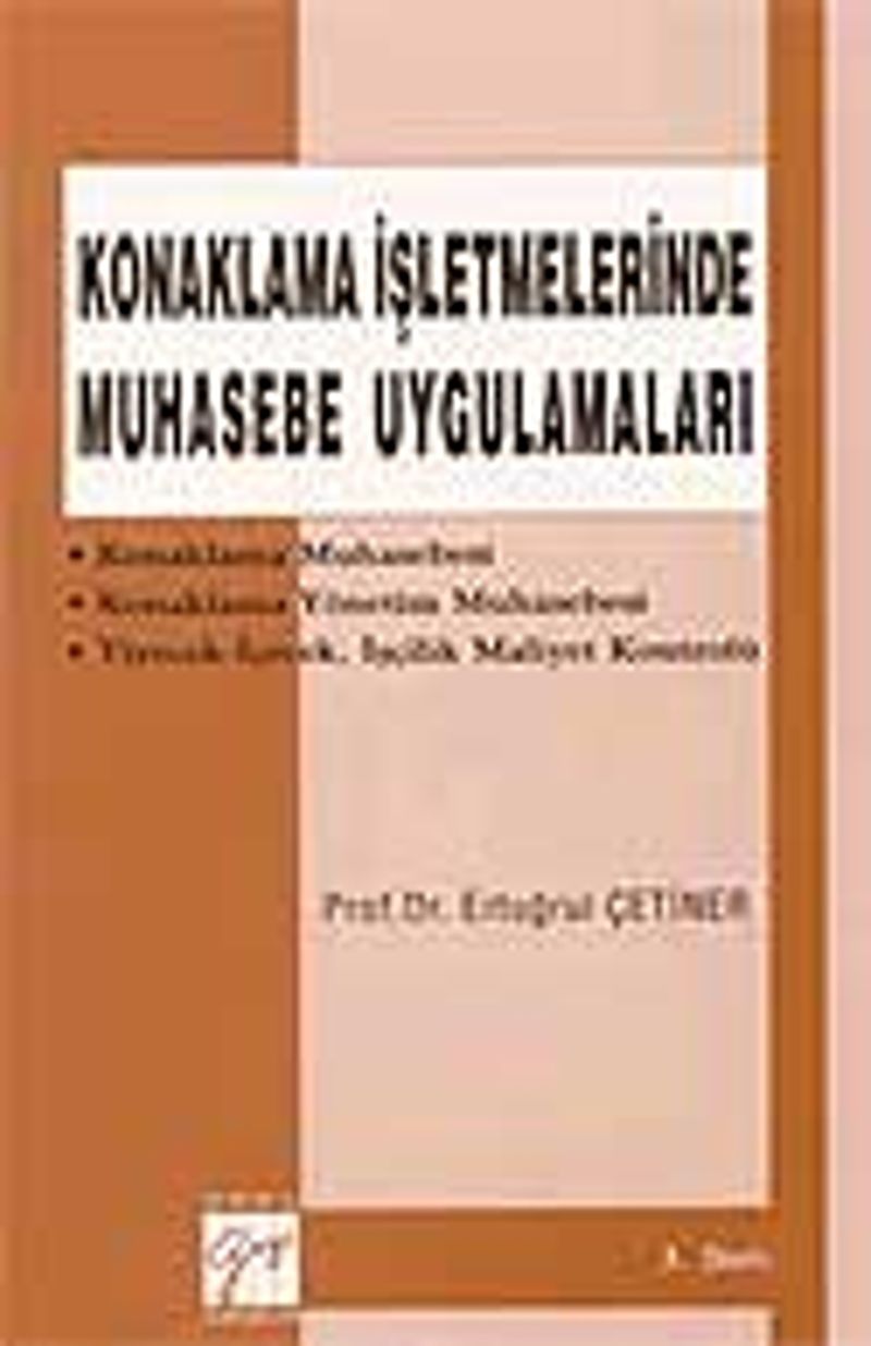 Konaklama İşletmelerinde Muhasebe Uygulamaları kitap kapağı