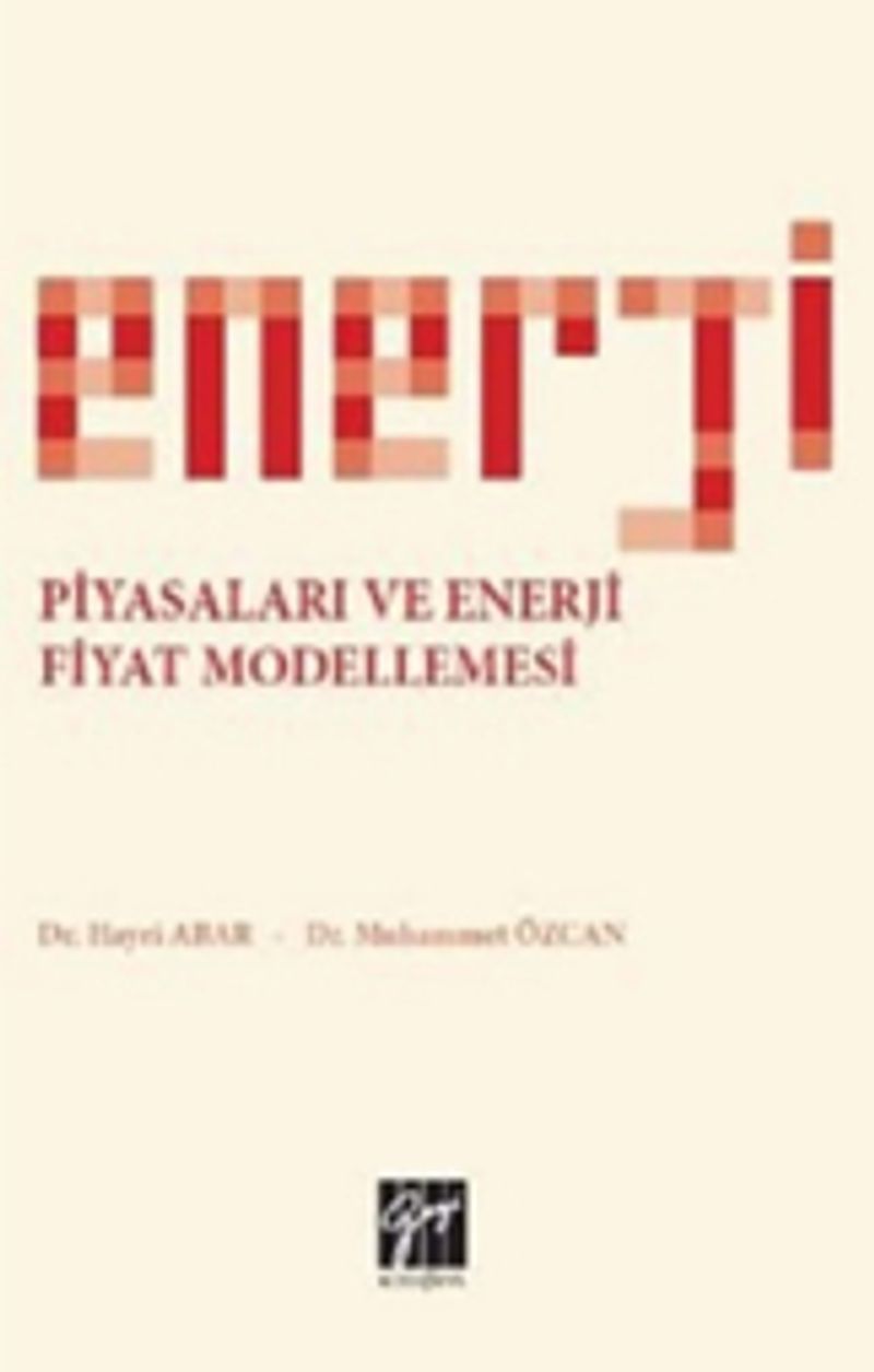 Enerji Piyasaları ve Enerji Fiyat Modellemesi kitap kapağı
