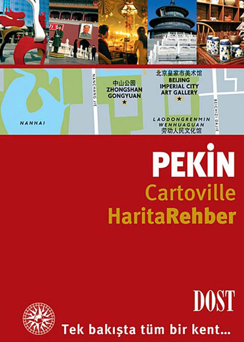 Pekin / Cartoville Harita Rehber kitap kapağı