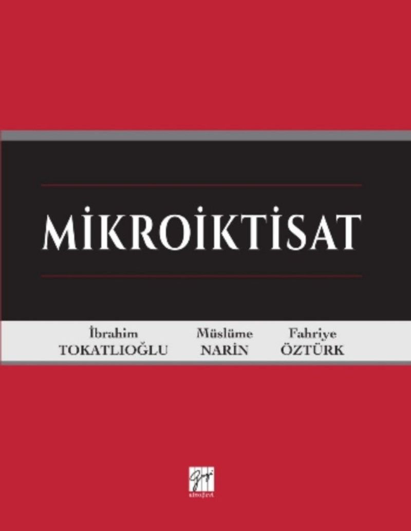 Mikroiktisat kitap kapağı