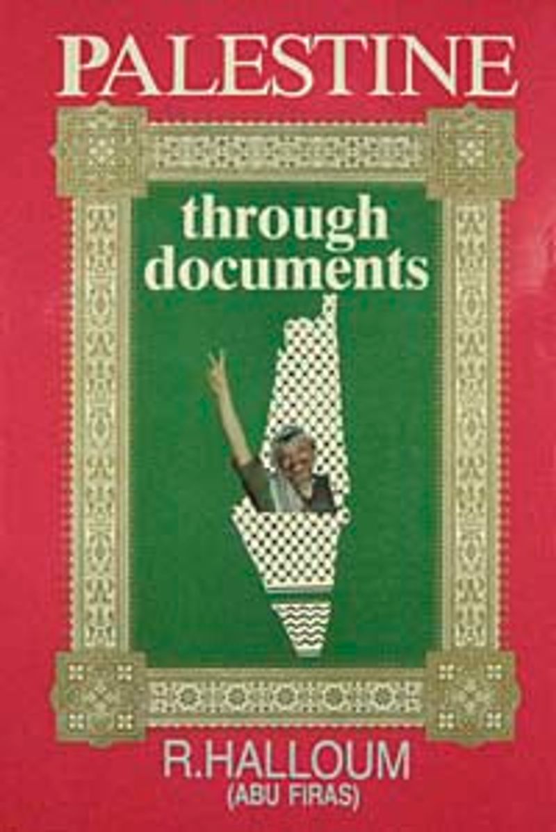 Palestine Through Documents kitap kapağı