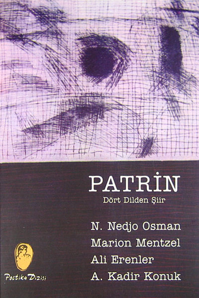 Patrin/ Dört Dilden Şiir kitap kapağı
