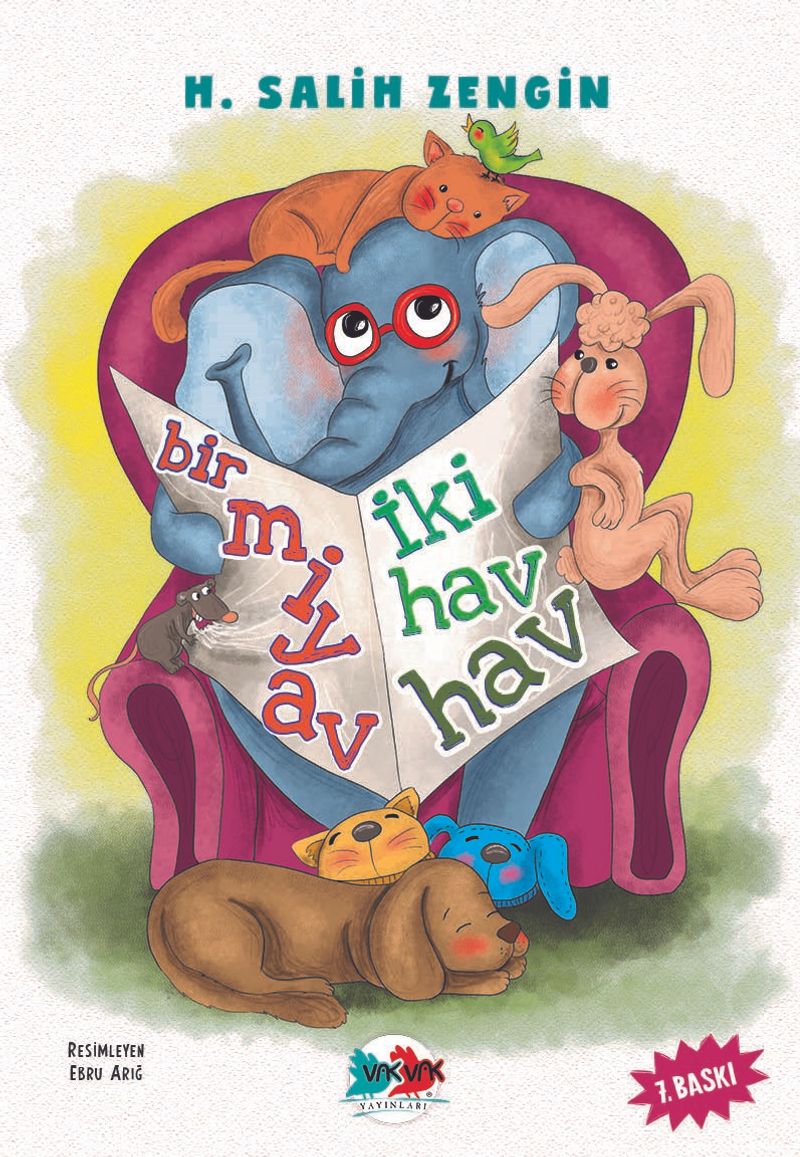 Bir Miyav İki Hav Hav kitap kapağı