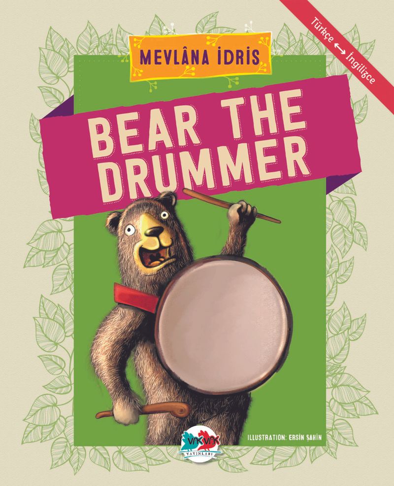 Bear The Drummer kitap kapağı