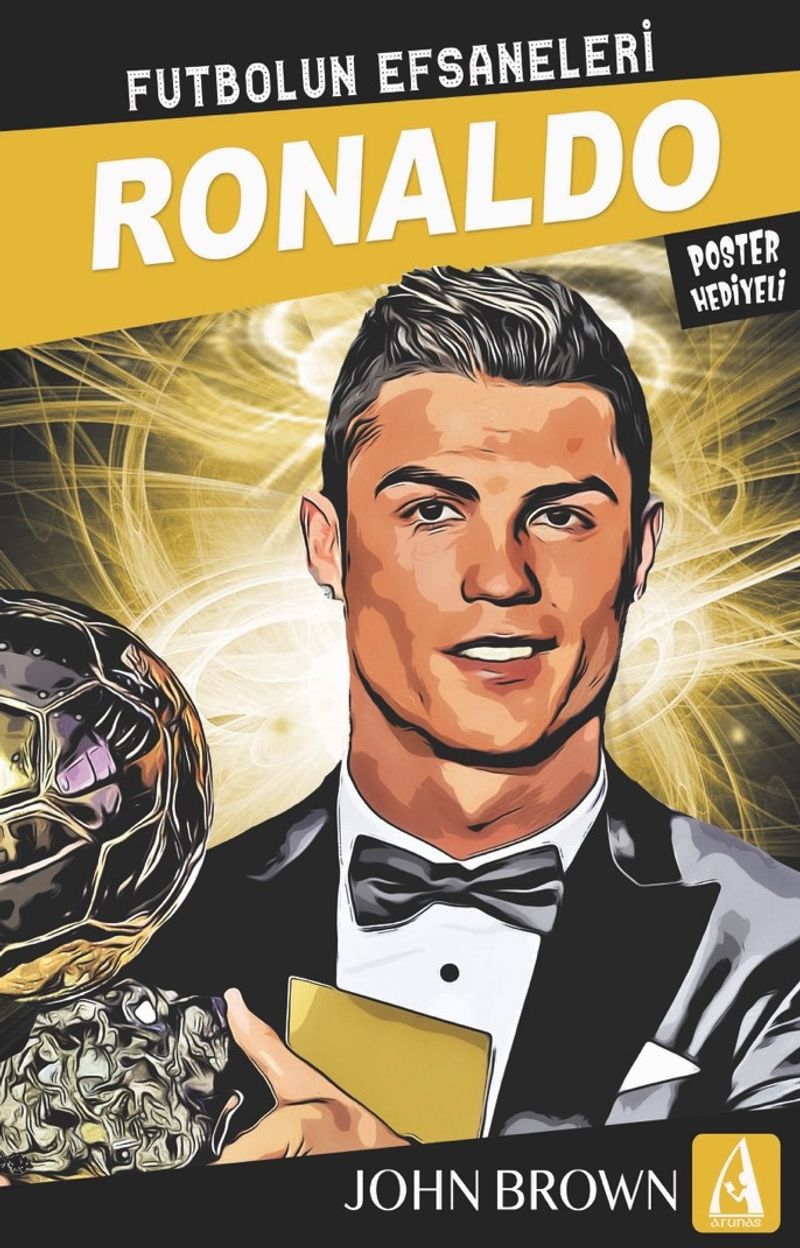 Ronaldo Futbolun Efsaneleri kitap kapağı