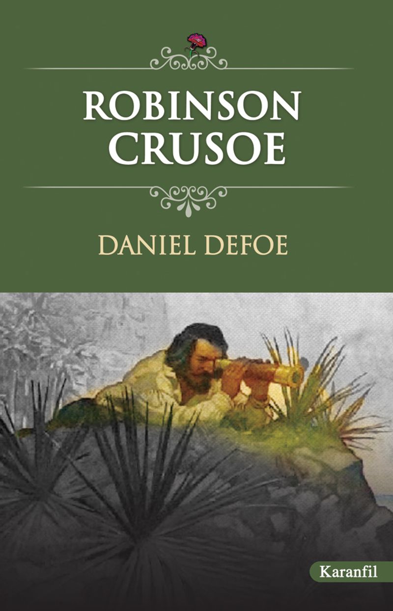 Robinson Crusoe kitap kapağı