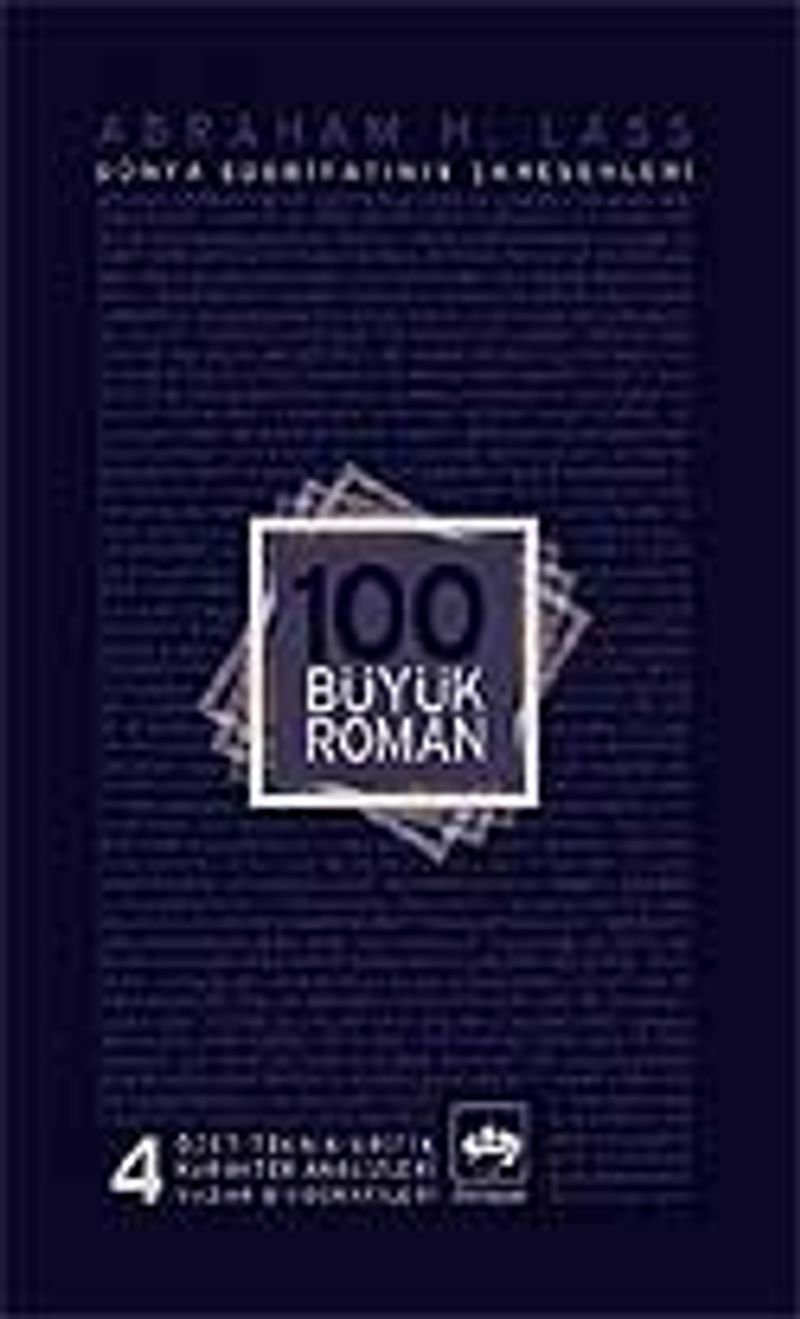 100 Büyük Roman 4 kitap kapağı