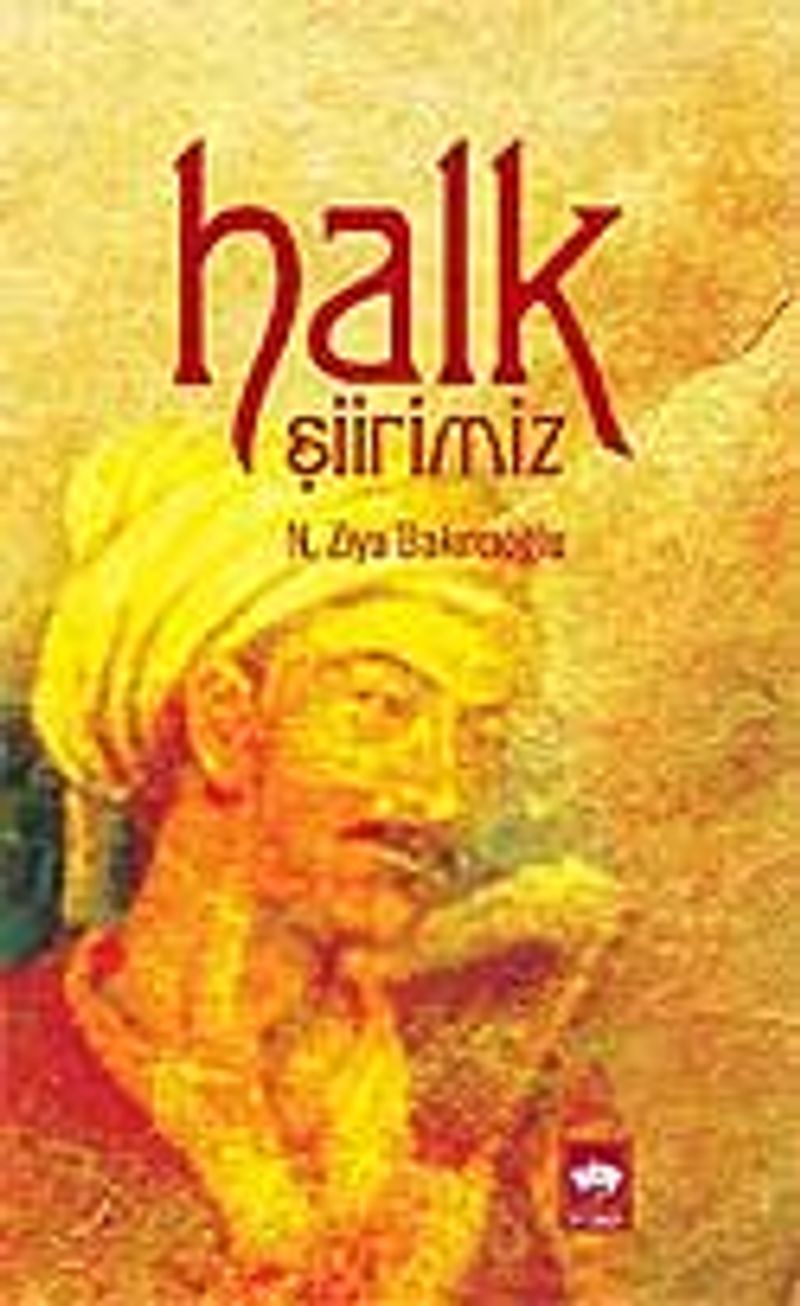 Halk Şiirimiz kitap kapağı