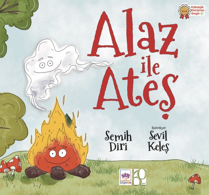Alaz ile Ateş kitap kapağı