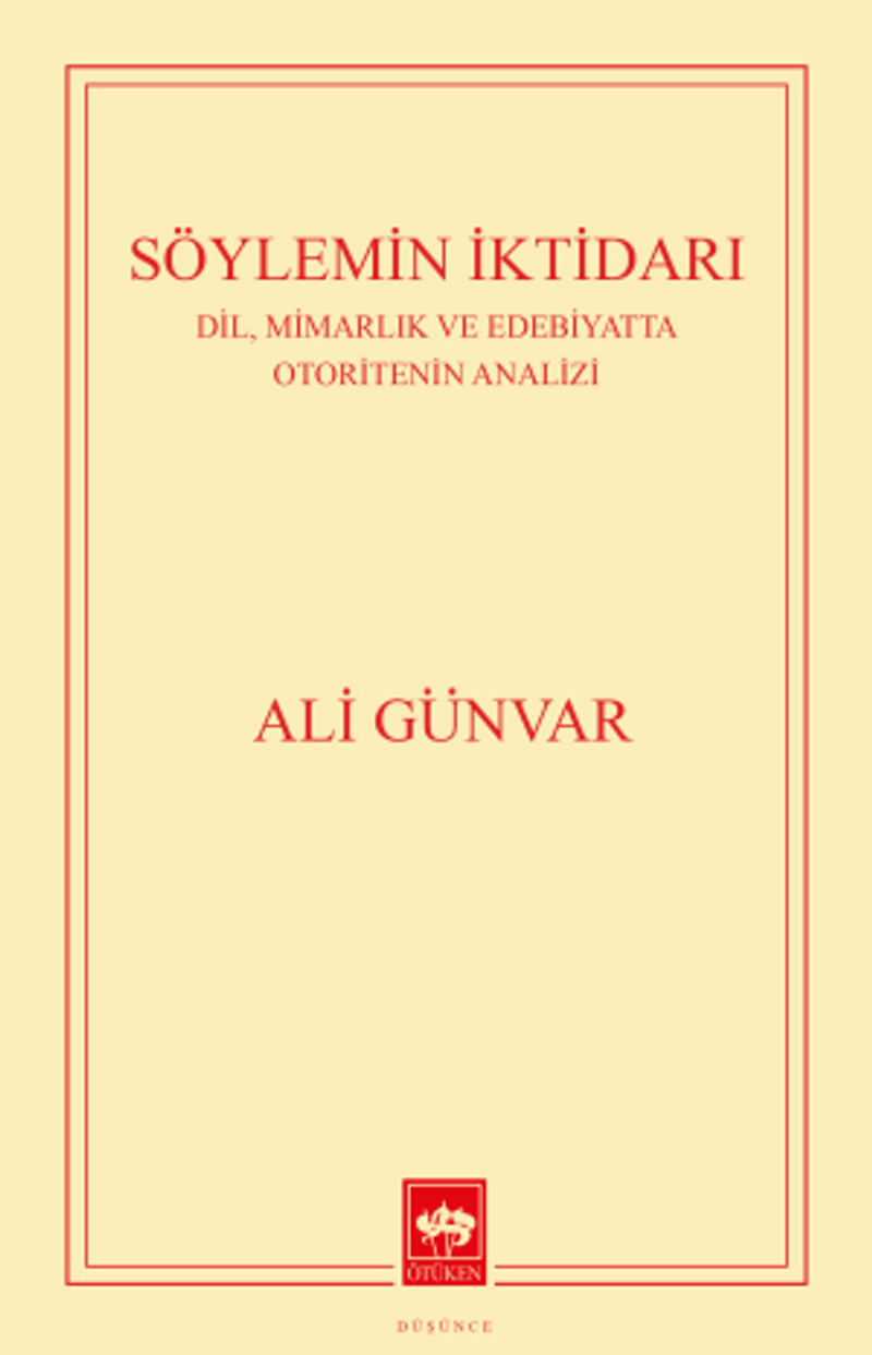 Söylemin İktidarı kitap kapağı