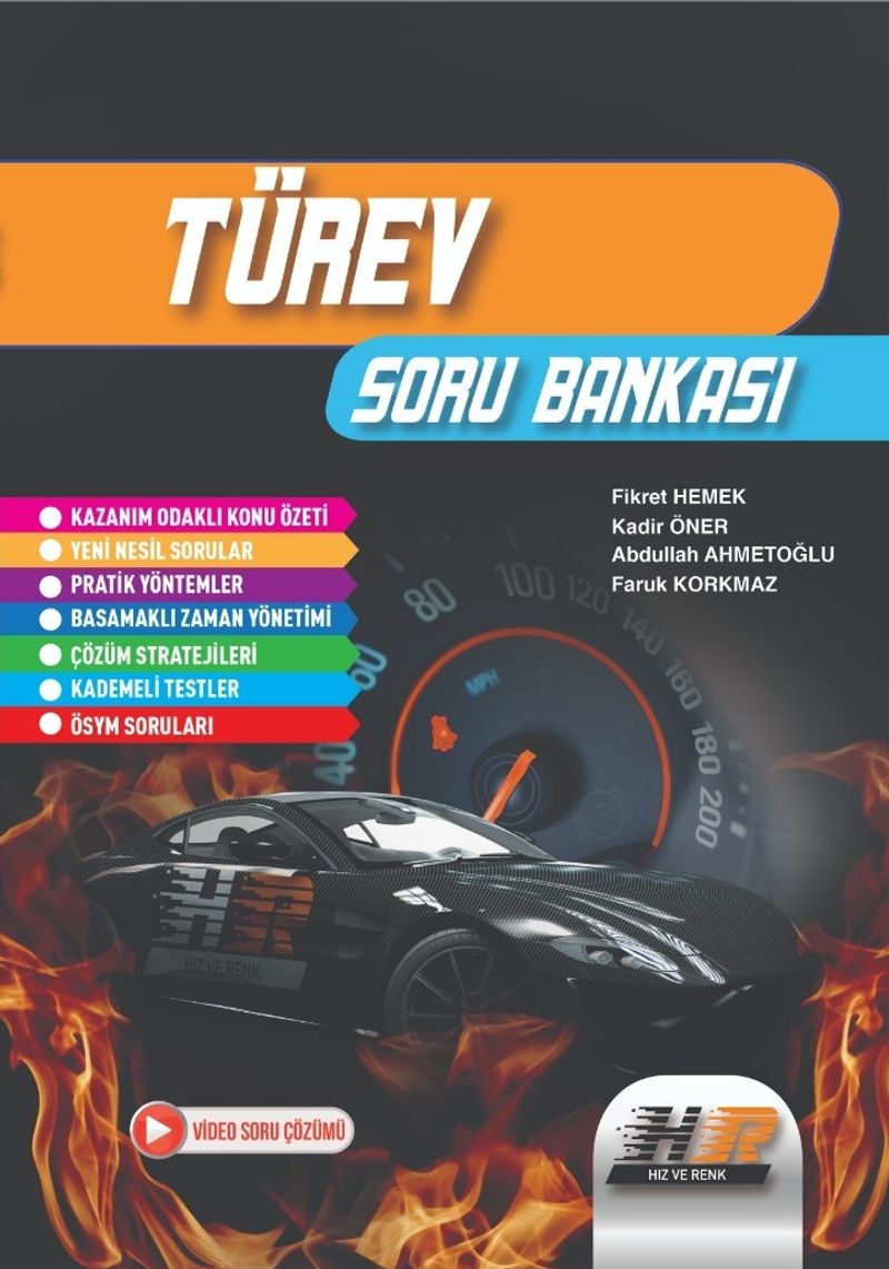 Türev Soru Bankası kitap kapağı