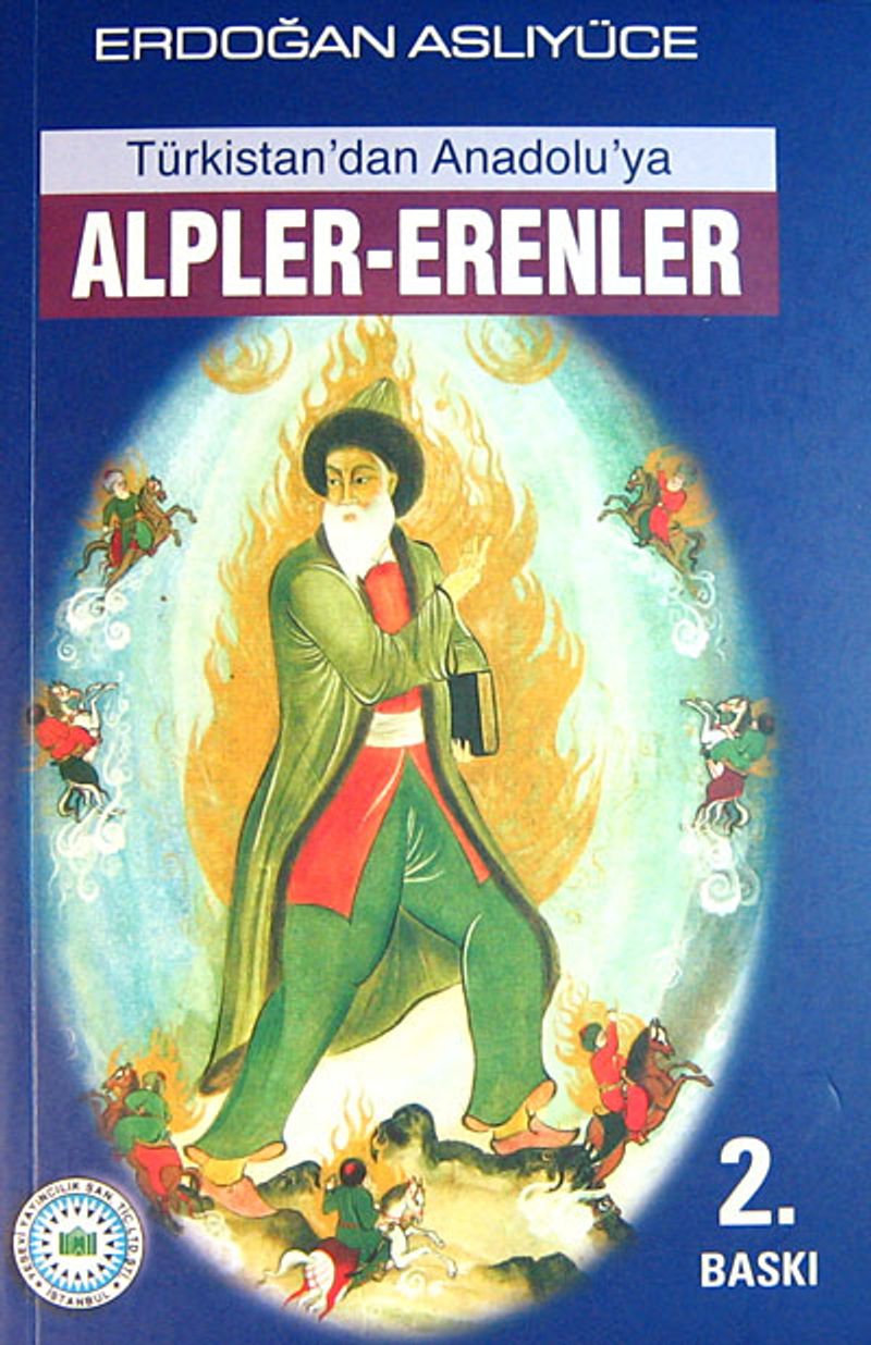 Türkistan' dan Anadolu' ya Alpler - Erenler kitap kapağı
