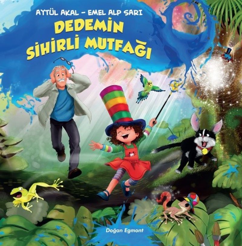 Dedemin Sihirli Mutfağı kitap kapağı